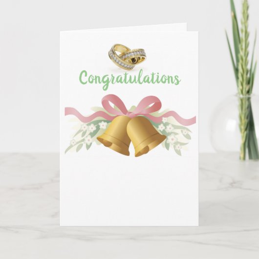 Carte Mariage chrétienne (Devant)