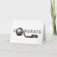 Mariage Congrats de "boule et de chaîne" pour lui