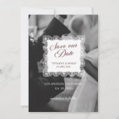 Carte Mariage d'argent ancien à la date d'enregistrement (Devant)