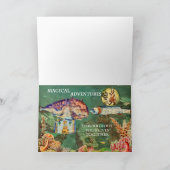 Carte Mariage d'aventure magique (Intérieur)
