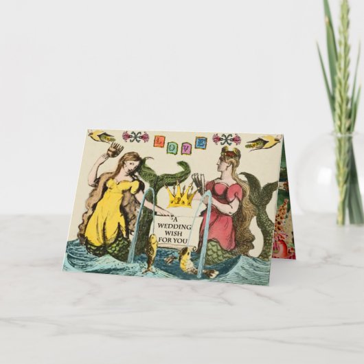 Carte Mariage d'aventure magique (Devant)
