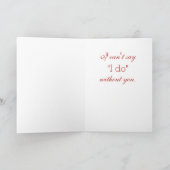Carte Mariage de automne Bridesmaid (Intérieur)