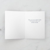Carte Mariage de cadre ovale rose chic (Intérieur)