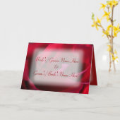 Carte Mariage de carte de voeux Rose personnalisée (Fleur jaune)