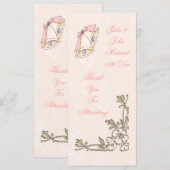 Carte Mariage de cloches (Devant / Derrière)