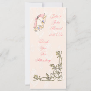 Carte Mariage de cloches