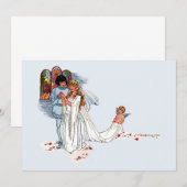 Carte mariage de conte de fées (Devant / Derrière)