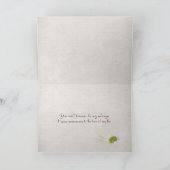 Carte Mariage de Daisy Bouquet (Intérieur)