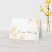 Carte Mariage de famille Blond pâle (Fleur jaune)