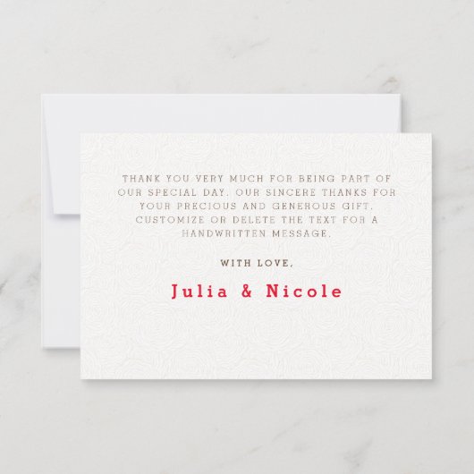 Carte Mariage de feuillage de Fleur sauvage Boho violet (Dos)