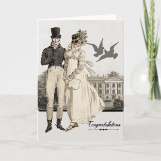 Carte Mariage de Jane Austen