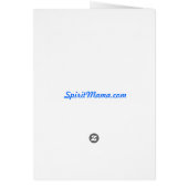 Carte Mariage de l'artiste de singe de soq (Dos)