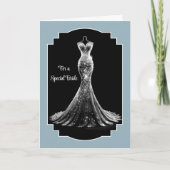 Carte Mariage de mariée (Devant)