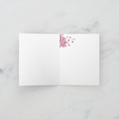 Carte Mariage de mariée (Intérieur)