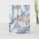 Carte Mariage de mariée (Devant)