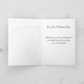 Carte Mariage de mariée (Intérieur)