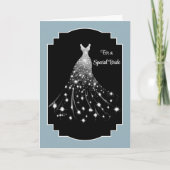 Carte Mariage de mariée (Devant)