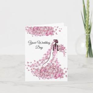 Carte Mariage de mariée