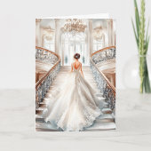 Carte Mariage de mariée (Devant)