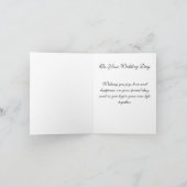 Carte Mariage de mariée (Intérieur)
