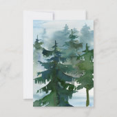 Carte Mariage de montagne (Dos)