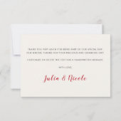 Carte Mariage de Motif de mandala géométrique classique (Dos)