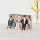 Carte Mariage de porc (Fleur jaune)