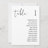 Carte Mariage de siège STELLA (Devant)