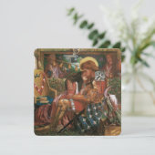 Carte Mariage de St George, Princesse Sabra par Rossetti (Debout devant)