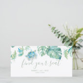 Carte Mariage de tortue de mer tropicale Trouvez votre s (Debout devant)