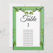 Carte Mariage de verdure (Devant)