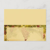 Carte Mariage de vignoble (Devant)