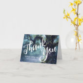 Carte Mariage des lumières des fées de chêne forestier e (Fleur jaune)