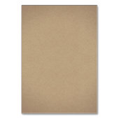 Carte mariage d'escorte kraft l'or d'haleine pour  (Dos)