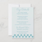 Carte mariage détaillée (Devant)