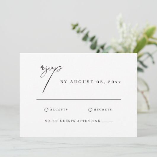 Carte Mariage d'illustration de l'aquarelle de New York  (Debout devant)