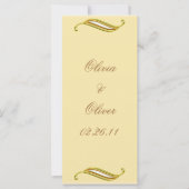 Carte Mariage d'or (Devant)