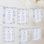 Carte Mariage double face Chinoiserie