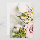 Carte Mariage du jardin de printemps (Dos)