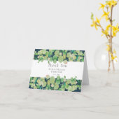 Carte Mariage du jardin d'Eucalyptus (Fleur jaune)