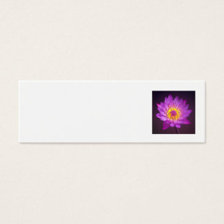 Carte mariage du nom du lieu - fleur de lotus