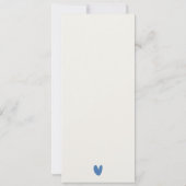 Carte Mariage du paysage de la côte d'Amalfi Itali (Dos)