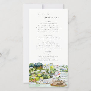 Carte Mariage du paysage de la rivière Cruise Coun