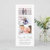 Carte Mariage du stand photo de la bande photo (Debout devant)