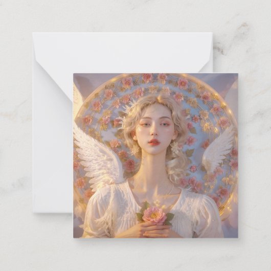 carte mariage d'un ange (Dos)