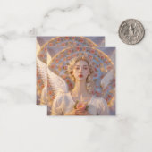 carte mariage d'un ange (Devant/Arrière en situation)