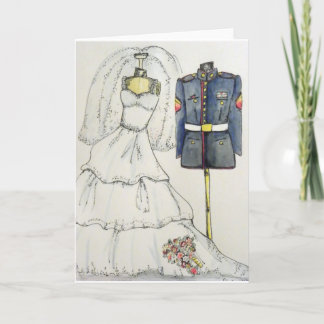 Carte Mariage d'usmc