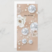 Carte Mariage élégant (Devant / Derrière)