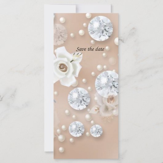 Carte Mariage élégant (Devant)