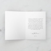 Carte Mariage Ellesmere Black Her Vows (Intérieur)